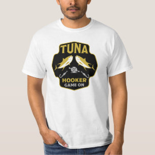 Hooked On Tuna Fishing T-Shirt