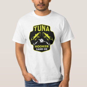 Hooked On Tuna Fishing T-Shirt