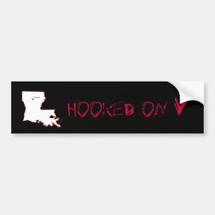 hooked on V Bumper Sticker