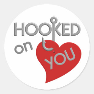 Hooked On You stickers