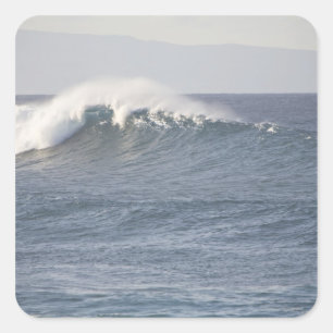 Hookipa Beach Park, North Shore of Maui, Square Sticker