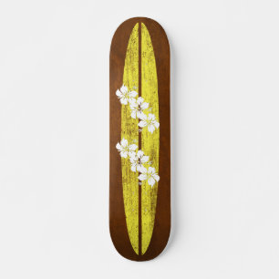 Hookipa Vintage Surf Faux Wood Skateboard
