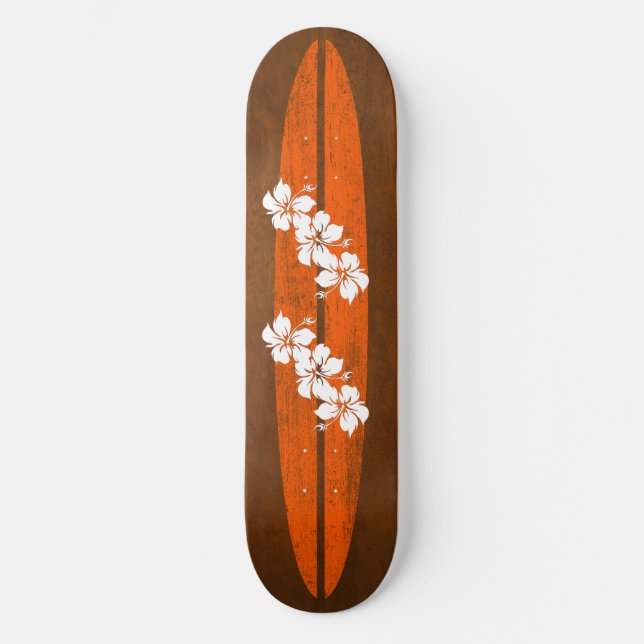 Hookipa Vintage Surf Skateboard (Front)