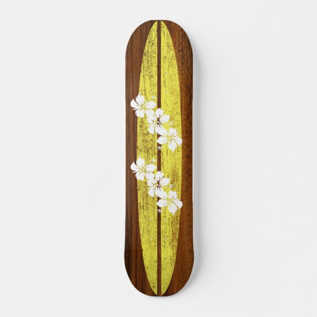 Hookipa Vintage Surf Skateboard (Front)