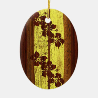 Hookipa Vintage Surfboard Ornament