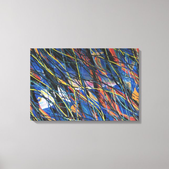 Hooky from School Canvas Print (Front)
