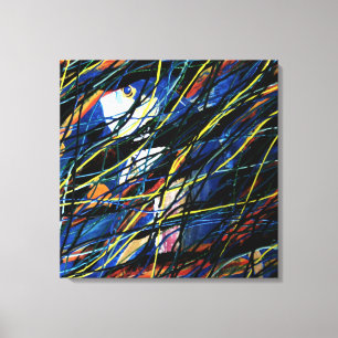 Hooky from school canvas print