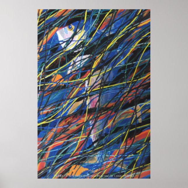 Hooky from school poster (Front)