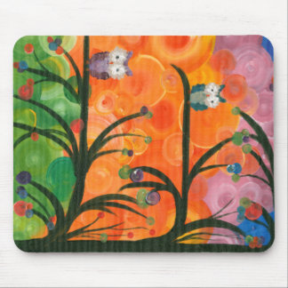 Hoolandia (c) 2013 – Owl Family Trees Mouse Mat