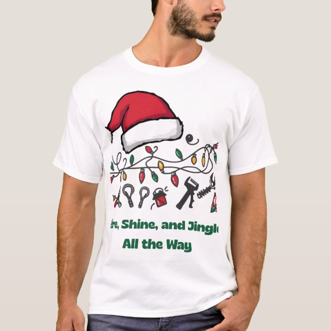 hooliday christmas T-Shirt (Front)