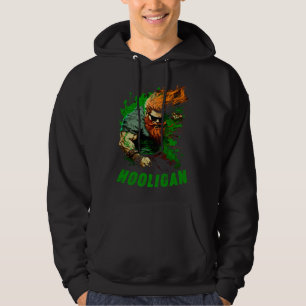 Hooligan Irish Leprechaun Hoodie