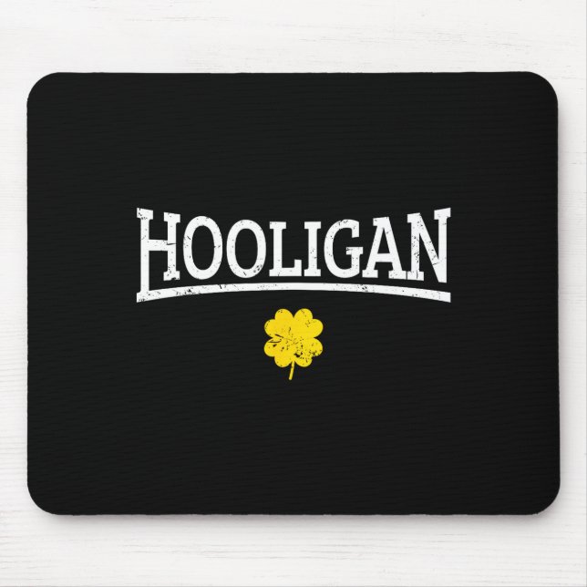 Hooligan Irish St. Patricks Day  Mouse Mat (Front)
