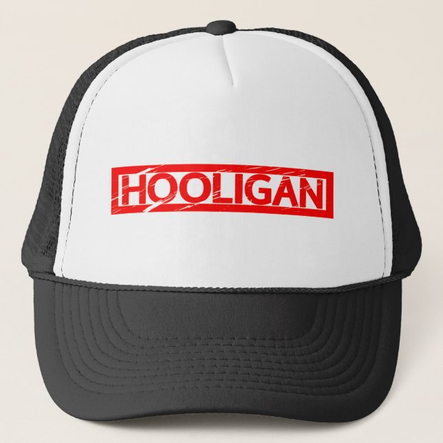 Hooligan Stamp Trucker Hat (Front)