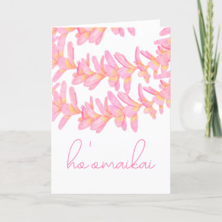 Ho'omaikai Thank You Card
