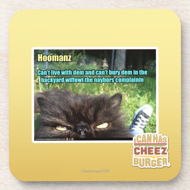 Hoomanz Coaster (Front)