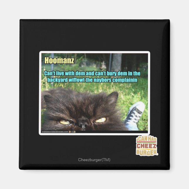 Hoomanz Magnet (Front)