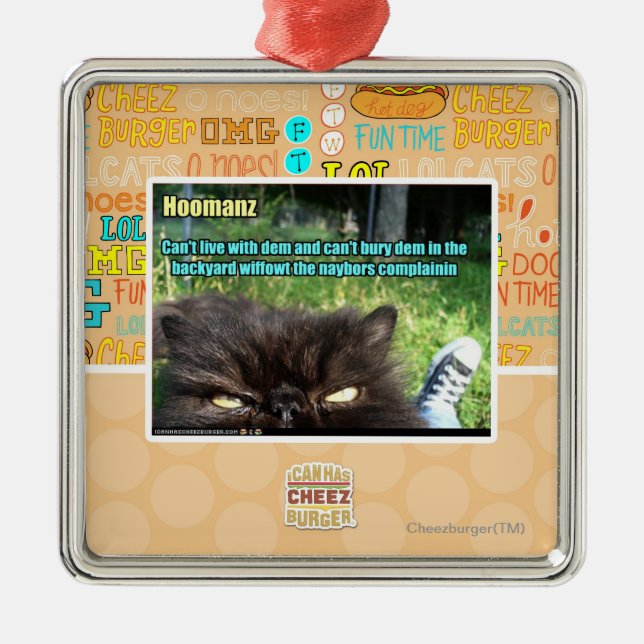 Hoomanz Metal Tree Decoration (Front)