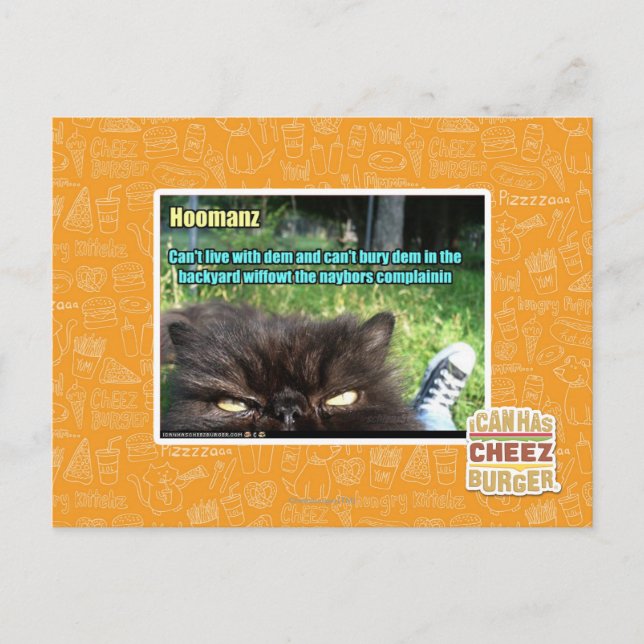 Hoomanz Postcard (Front)