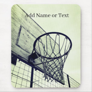 Hoop Dreams Basketball Mouse Mat