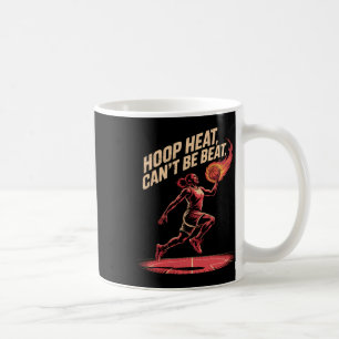 Hoop Heat Court Conqueror For Women Sketll Fans  Coffee Mug