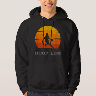 Hoop Life Basketball T-Shirt Hoodie