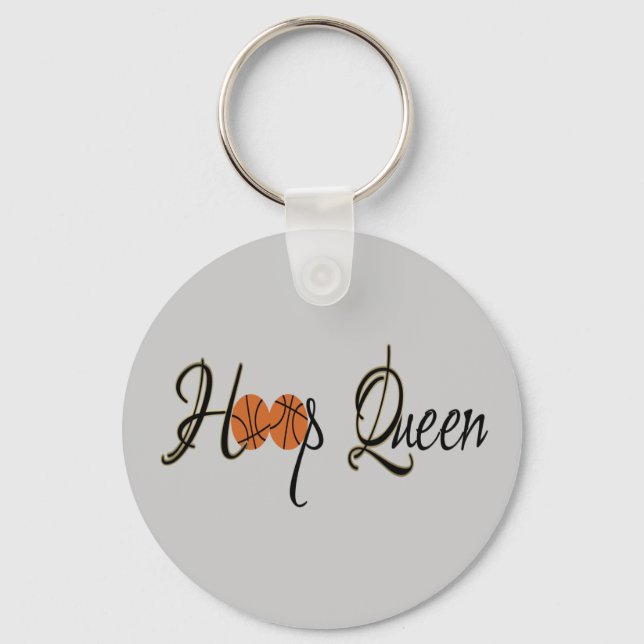 Hoop Queen Key Ring (Front)