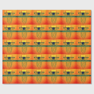 Hoop Wrapping Paper by Tamara Diaz Art