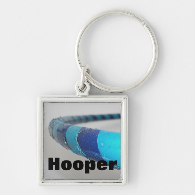 "Hooper", Hula Hoop, Close-up Key Ring (Front)