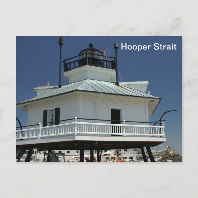 Hooper Strait Lighthouse Postcard (Front)