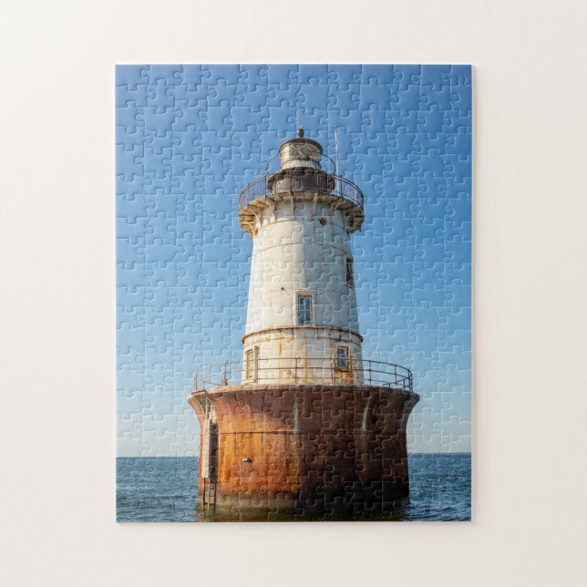Hoopers Island Lighthouse Jigsaw Puzzle (Vertical)