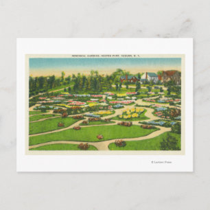 Hoopes Park Perennial Gardens View Postcard