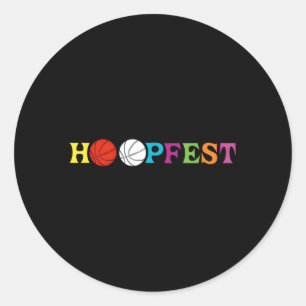 Hoopfest Classic Round Sticker