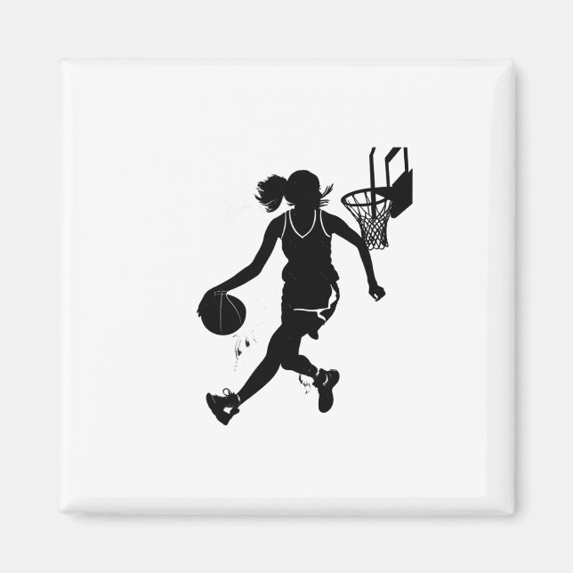 Hooping The Dream  Magnet (Front)
