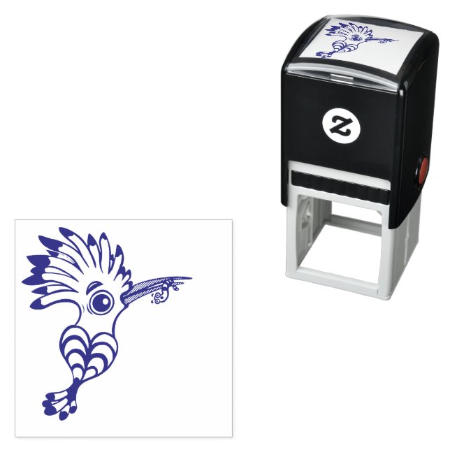 Hoopoe Bird  Self-inking Stamp (In Situ)