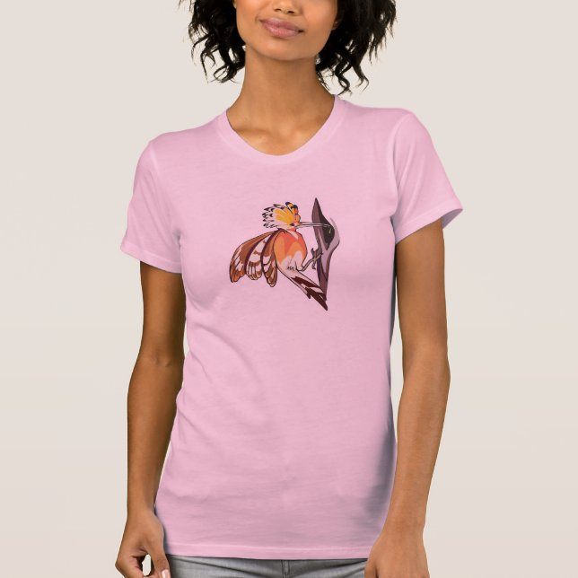hoopoe bird T-Shirt (Front)