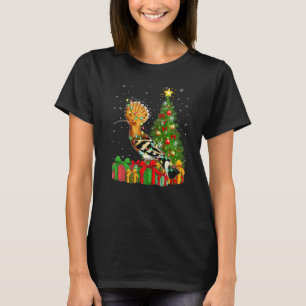 Hoopoes Bird Xmas Holiday Santa Hoopoes Christmas T-Shirt