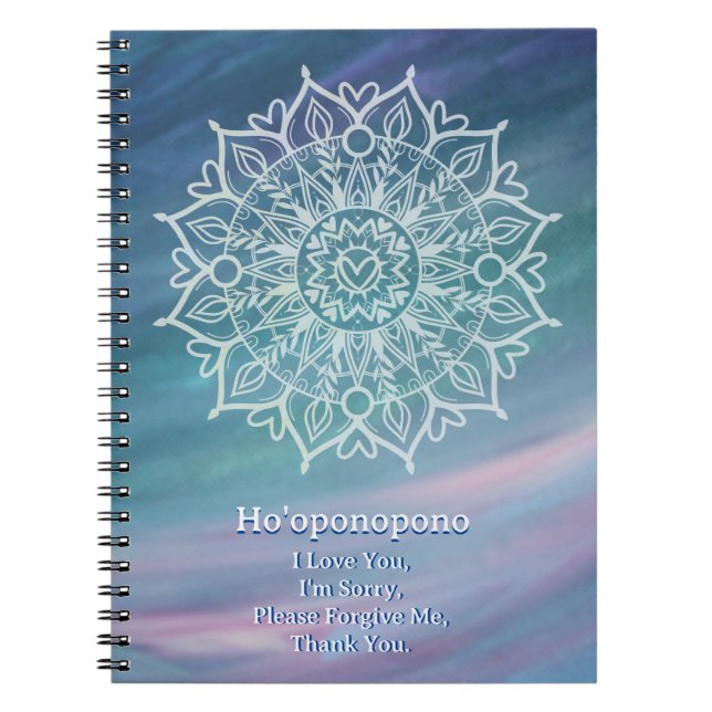 Ho'oponopono Forgiveness Journal | Meditation (Front)