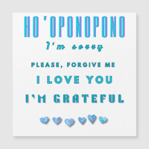 Ho'oponopono Healing Mantra – Light Blue Spiritual