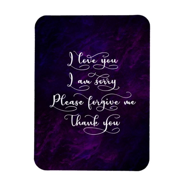 Ho'oponopono Magnet (Vertical)