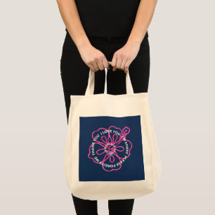 Ho'oponopono pono prayer LOVE SORRY FORGIVE THANK  Tote Bag