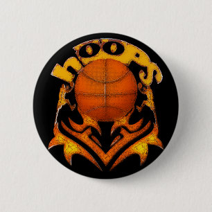 HOOPS 6 CM ROUND BADGE