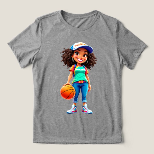 Hoops and Hugs Tee (Design Front)