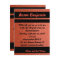 Hoops Bar Mitzvah Invitation Orange