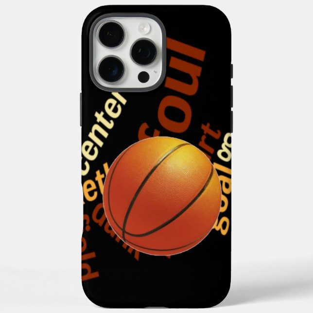 Hoops Basketball Sport Fanatics. Case-Mate iPhone Case (Back)