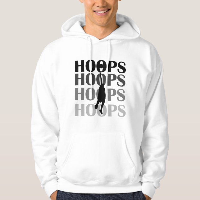 Hoops Silhouette Tshirts and Gifts (Front)
