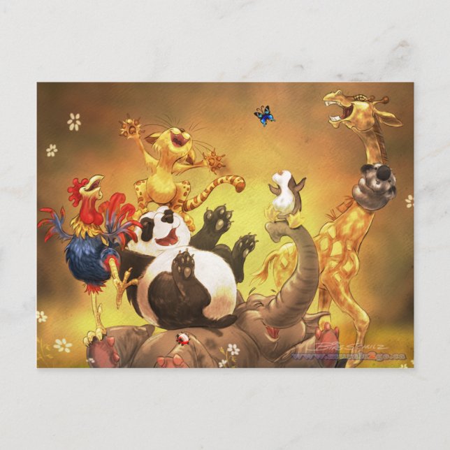 Hoorah! Postcard (Front)