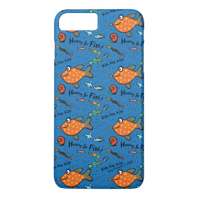 Hooray For Fish Pattern Case-Mate iPhone Case (Back)