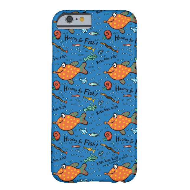 Hooray For Fish Pattern Case-Mate iPhone Case (Back)