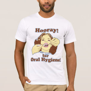 Hooray for Oral Hygiene Retro T-Shirt