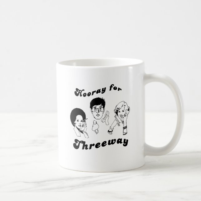 HOORAY FOR THREEWAY COFFEE MUG (Right)